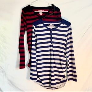 Great Expectations maternity tops, medium, 2 set